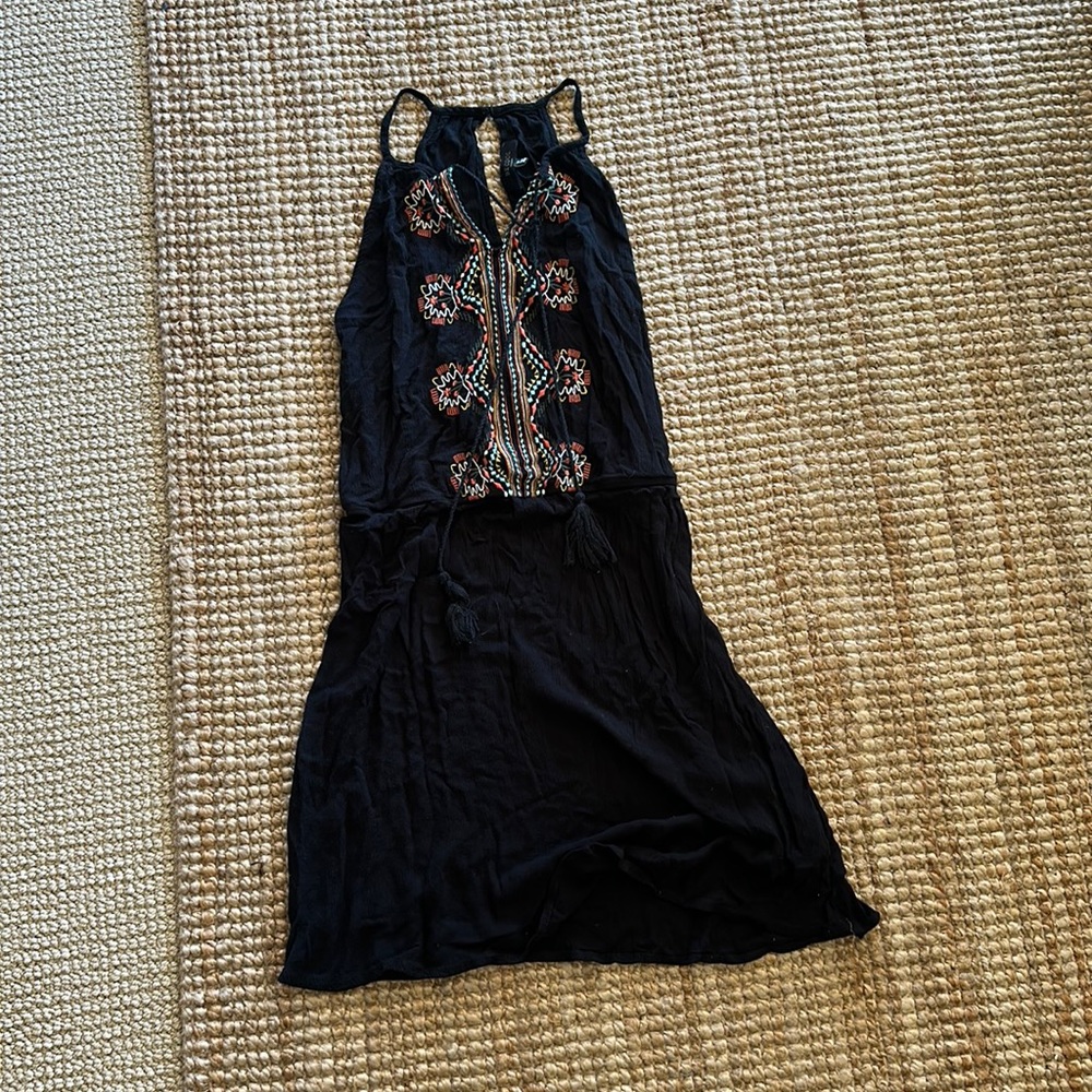 Black summer dress